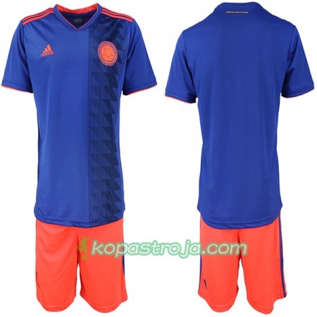 Billiga Fotbollströjor Colombia Barn VM 2018 Borta tröja